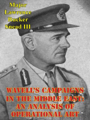 cover image of Wavell's Campaigns in the Middle East